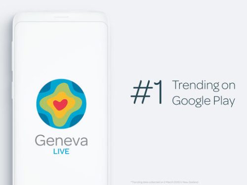 Geneva LIVE 2.0 Mobile App Is Trending #1 On Google Play NZ